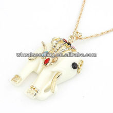 Fashion mini Elephant style Alloy Diamond 33g-700x70x36mm necklace pendant Wholesale Necklace Jewelry 12012018